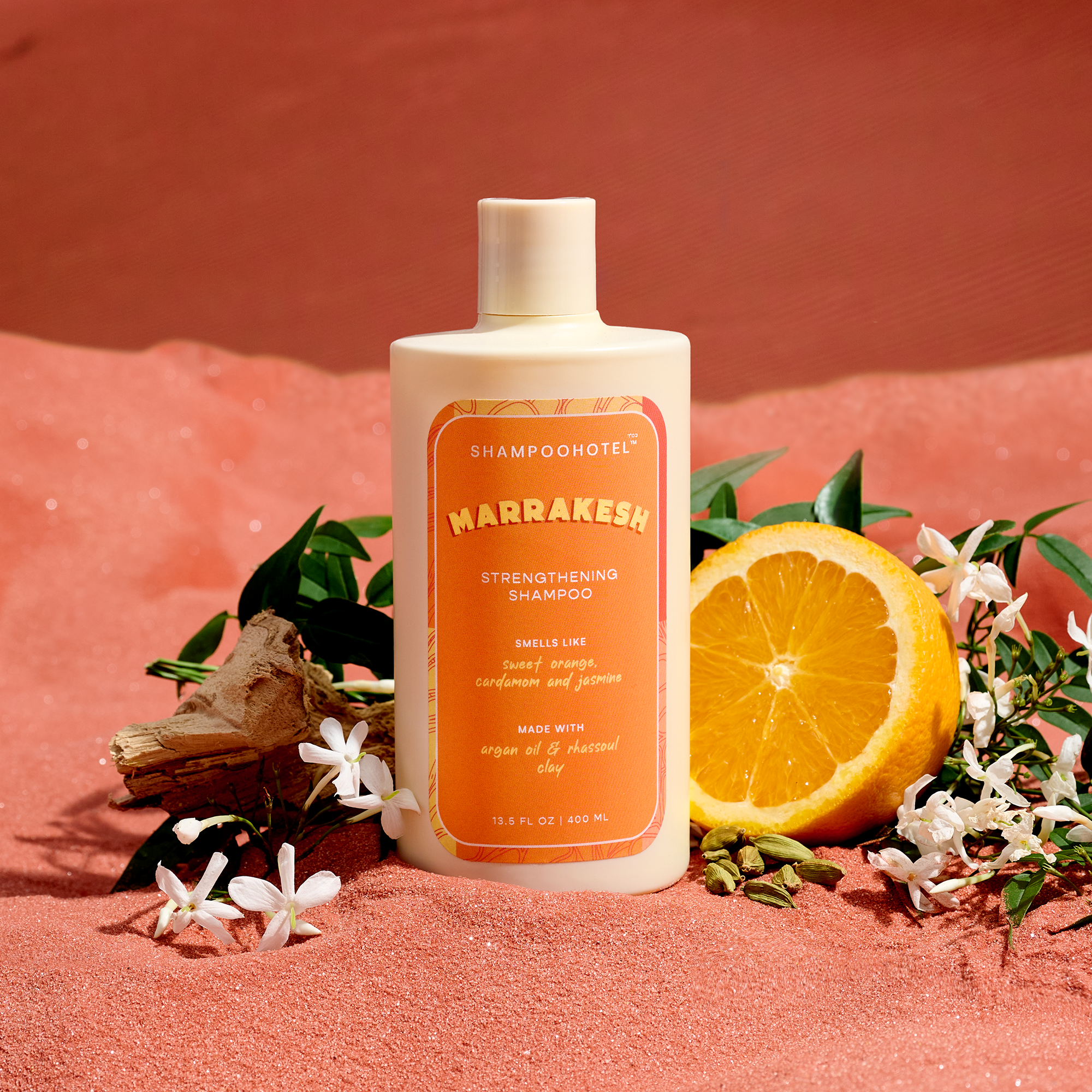 Marrakesh strengthening shampoo bottle